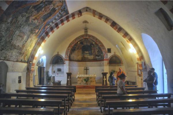Qannoubine Monastery church interior