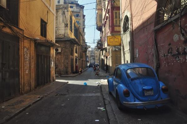 Typical street of central Tripoli