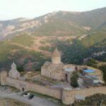 το μοναστήρι τατέβ στην αρμενία, φωτογραφία με drone από εκεί ταξίδι