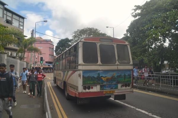 street in downtown central flacq in mauritius