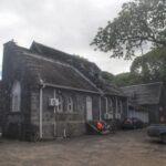 old stone building in central flacq, mauritius