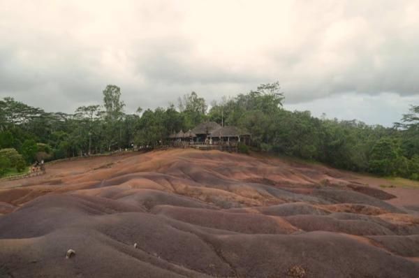 chamarel seven colored earth in mauritius