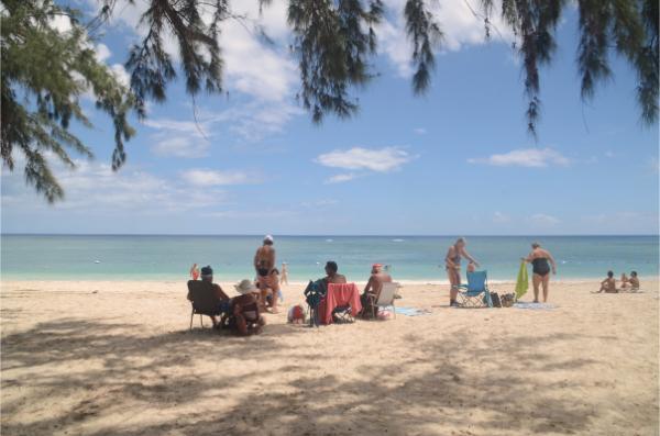 flic en flac beach mauritius