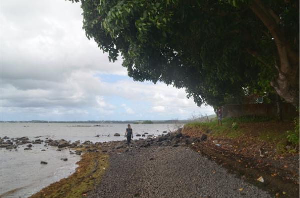 old grand port beach on mauritius