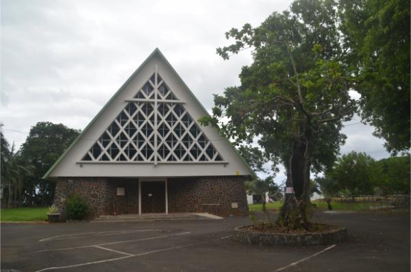 Notre Dame du Grand Puvoir church in old grand port, mauritius