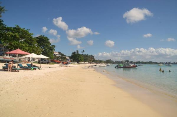 trou aux biches beach in mauritius