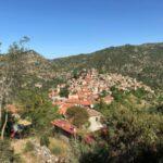 view of dimistana village from above