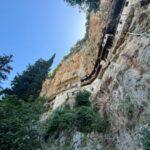 hiking the menalon mountain trail section 1 from stemnitsa to dimitsana through lousios gorge