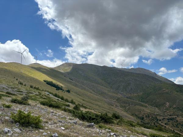 Mount Askio near kastoria city in northern greece