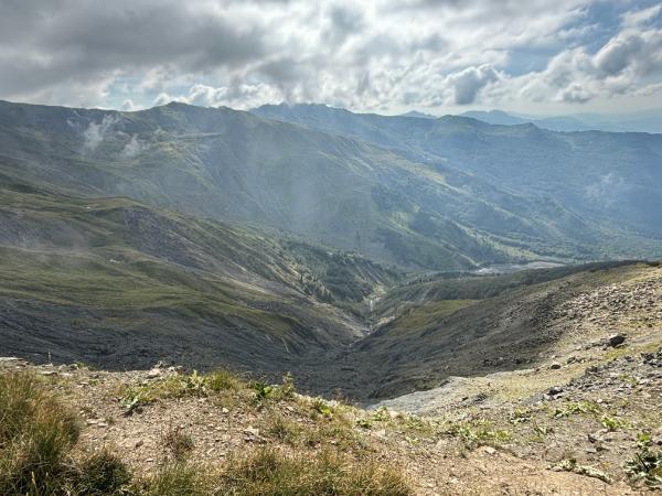 The source of the Haliacmon River on mount grammos