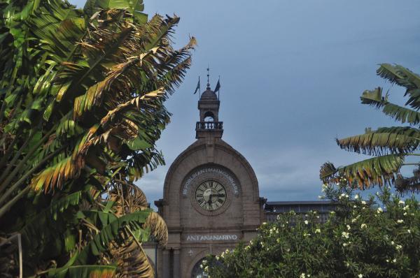 Soarano Train Station in antananarivo, madagascar