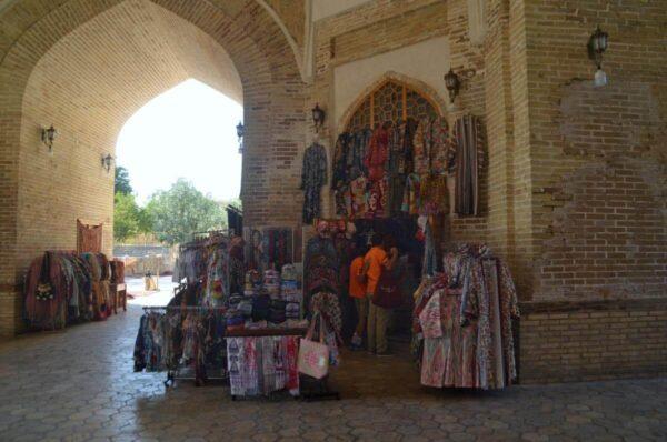 Shaded archway in Bakhovaddin Naqshband Street