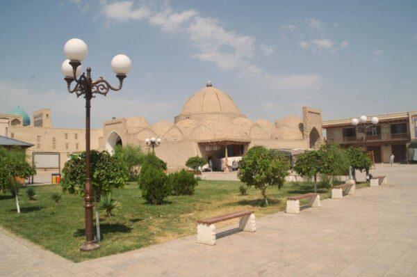 Tim Abdullah Khan Trading Dome in bukhara