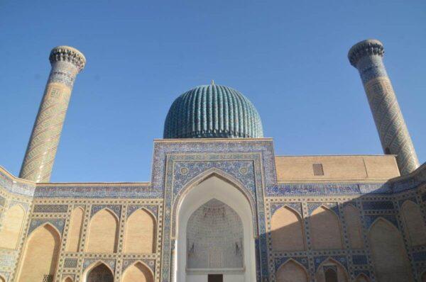 The Mausoleum of Tamerlane in samarkand