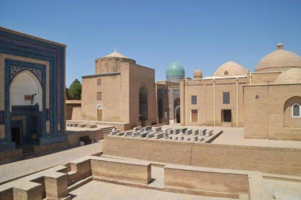 Shah-i-Zinda Necropolis in Samarkand in samarkand