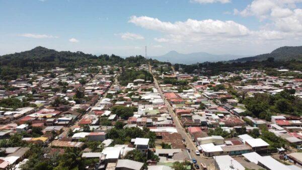 aerial view of Concepción de Ataco