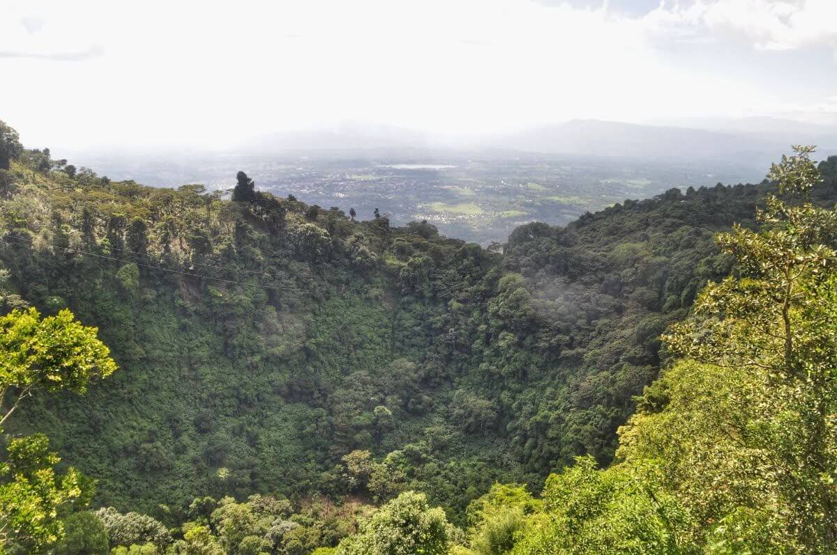 Apaneco viewpoint ruta de las flores