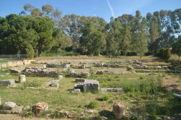 Ruins of the Isis Temple in eretria