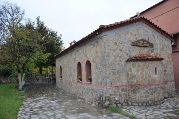 The Church of Saint Vavylas in prokopi, evia island