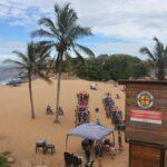 beach of barra de sao joao in rio state in brazil